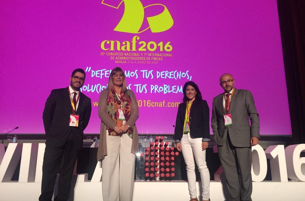 La Cátedra de Vivienda participa al Congreso de Administradores de Fincas en Sevilla