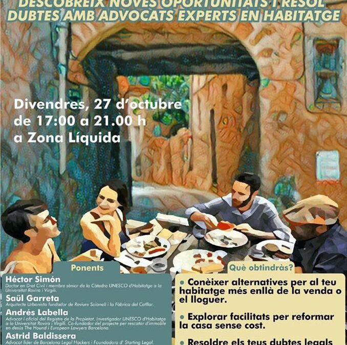 Participació de membres de la Càtedra a una jornada a Riba-Roja d’Ebre
