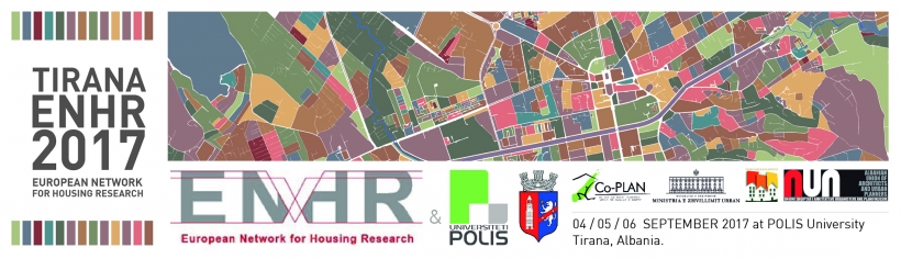 Cuatro investigadores de la Cátedra asisten al Congreso internacional organizado por la «EUROPEAN NETWORK FOR HOUSING RESEARCH» (ENHR) a Tirana los días 4,5 y 6 de septiembre de 2017.