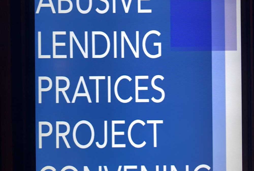 Assistència a la reunió anual del Projecte d’Investigació de la Open Society Foundations sobre pràctiques abusives dels prestamistes