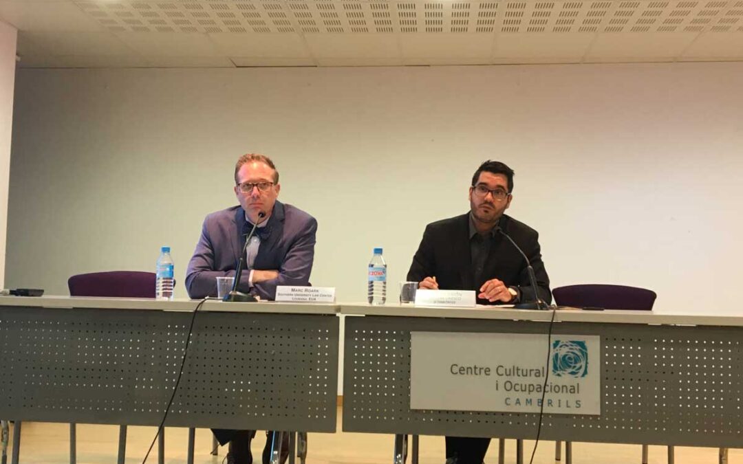5è Curs d’Estiu de la Càtedra amb presència del Dr. Marc Roark