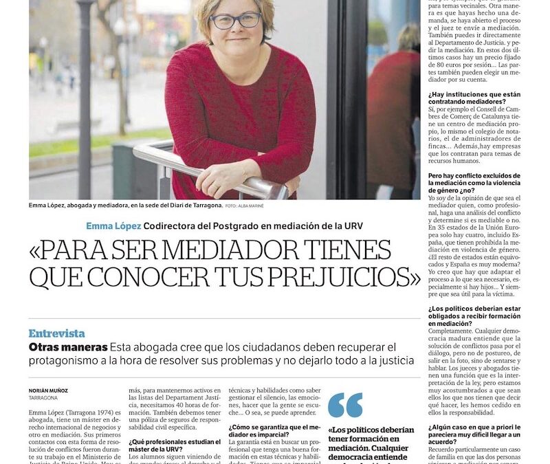 Entrevista a la Sra. Emma López