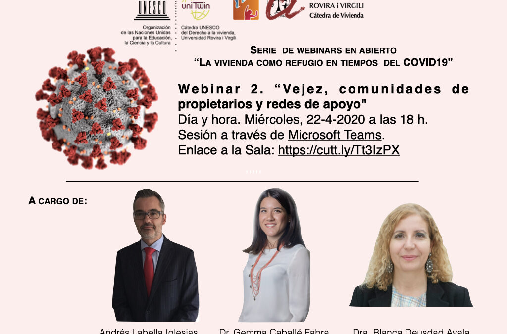 Gravació del segon webinar