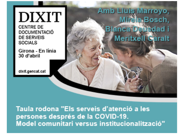 Taula Rodona «Els serveis d’atenció a les persones després de la COVID-19»