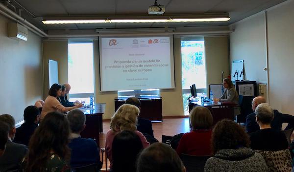 Concessió del Premi extraordinari de Doctorat a la Dra. Núria Lambea Llop