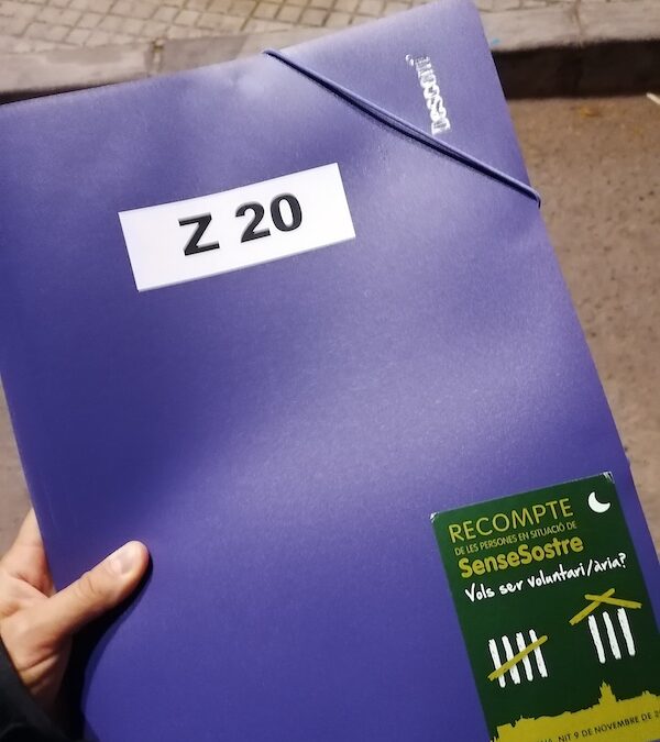Participació al Recompte de persones sense sostre Tarragona 2021