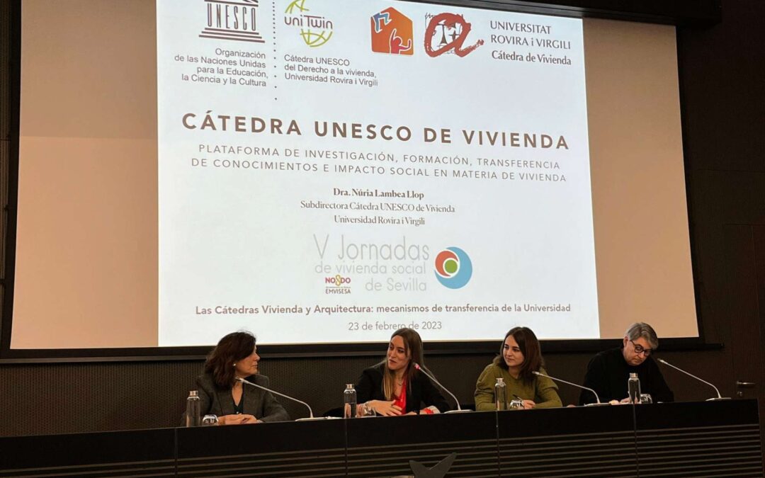 Participació a les V Jornades d’habitatge social de Sevilla i a la II Trobada de Càtedres i Postgraus d’habitatge i sostenibilitat