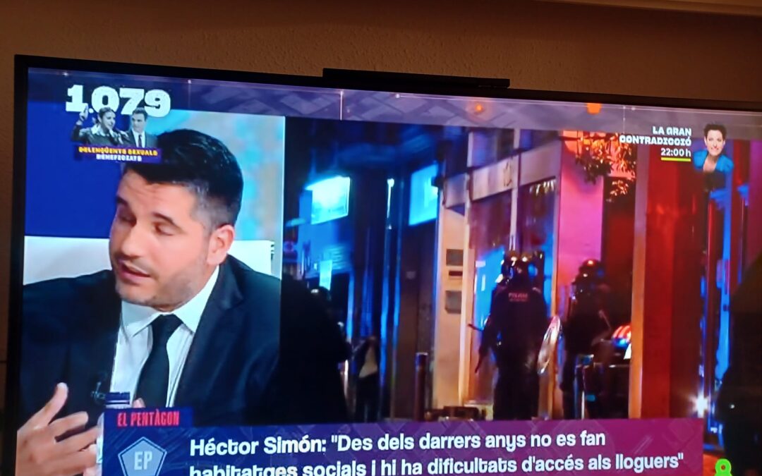Participación en 8TV – «El Pentàgon»