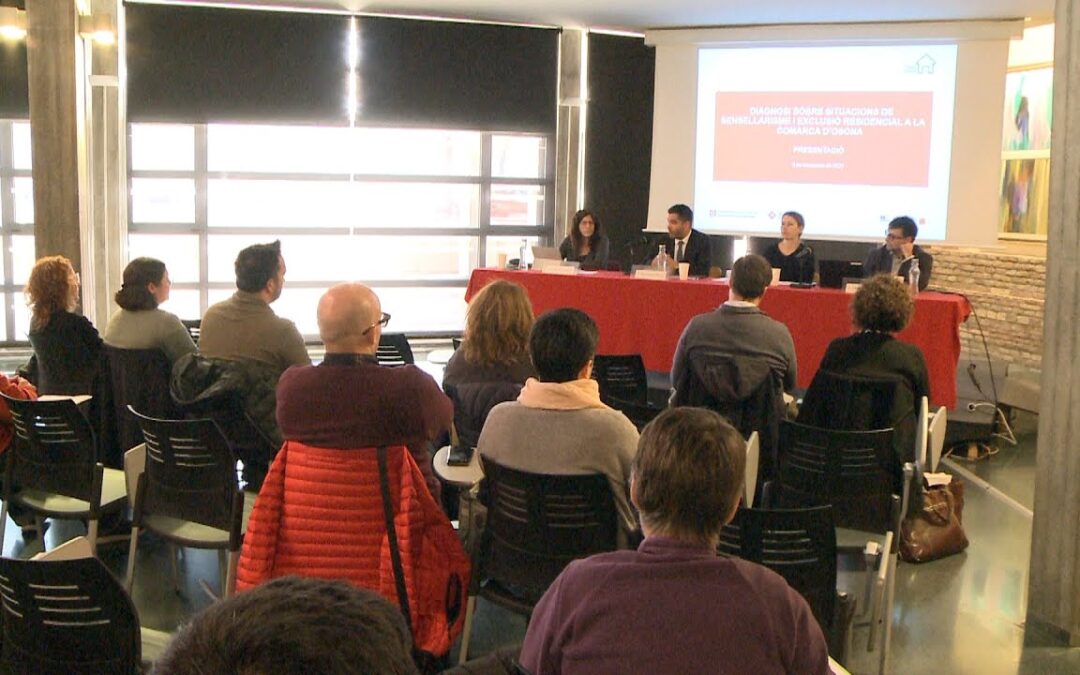 Presentación de informe sobre sinhogarismo