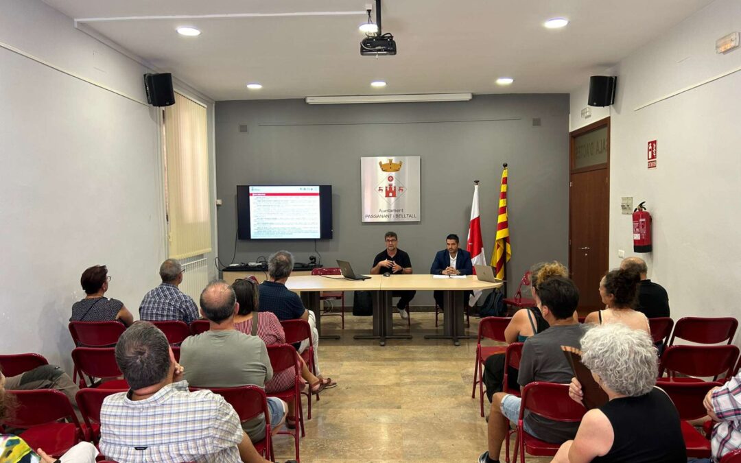 Pla d’Actuació Municipal d’Habitatge de Passanant i Belltall (Conca de Barberà)