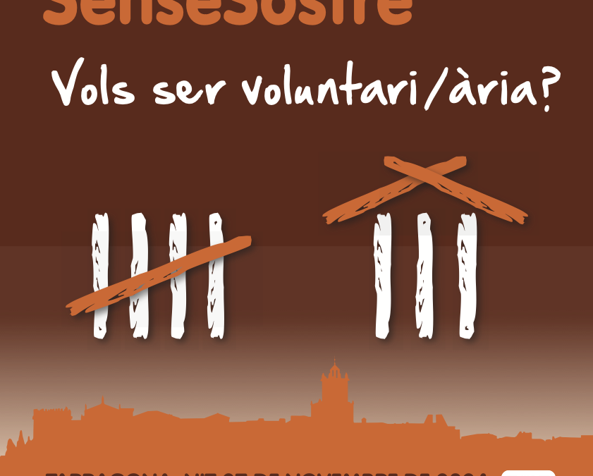 Recuento de personas sin hogar de Tarragona
