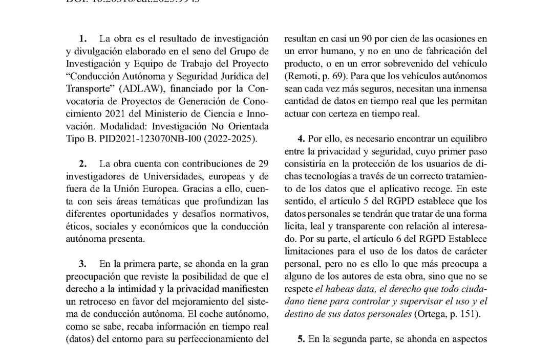 Recensión